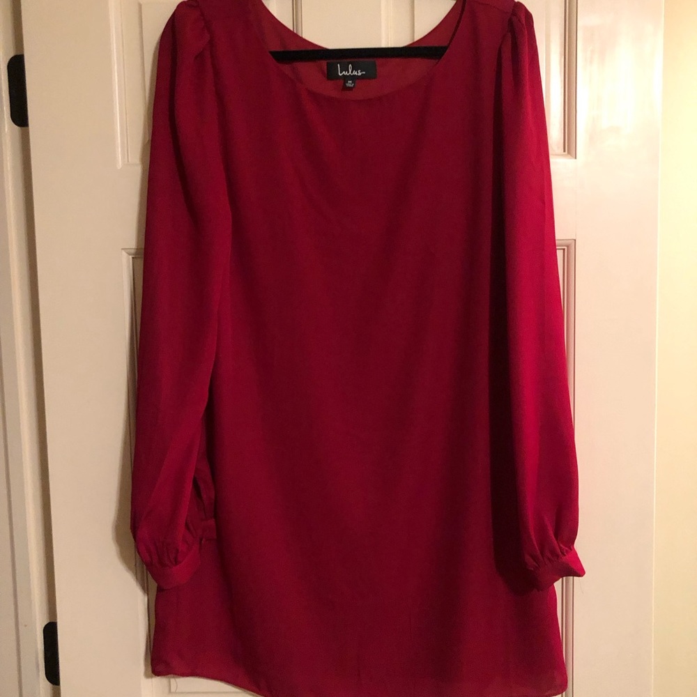 Brand New Dress in Red by LuLu's. Gorgeous